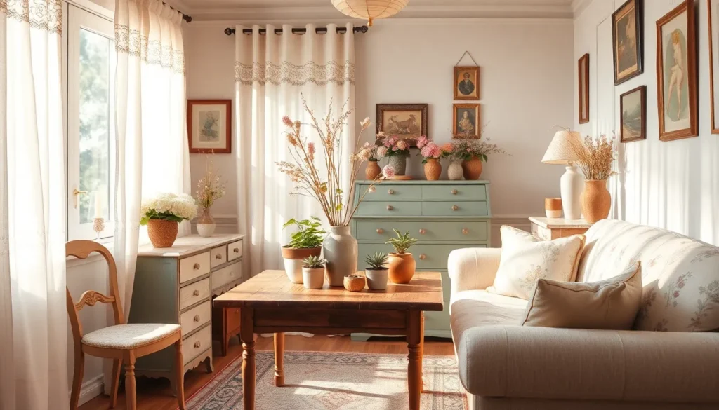 cottage core home decor
